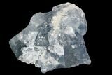 Sky Blue Celestine (Celestite) Crystal Cluster - Madagascar #106681-1